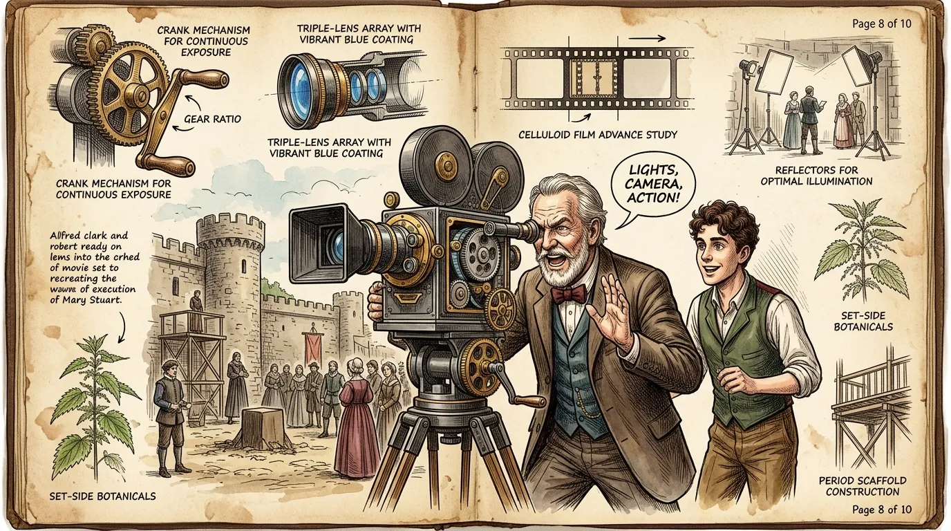 First Special Effects Film by Alfred Clark (USA — 1895) — page 8