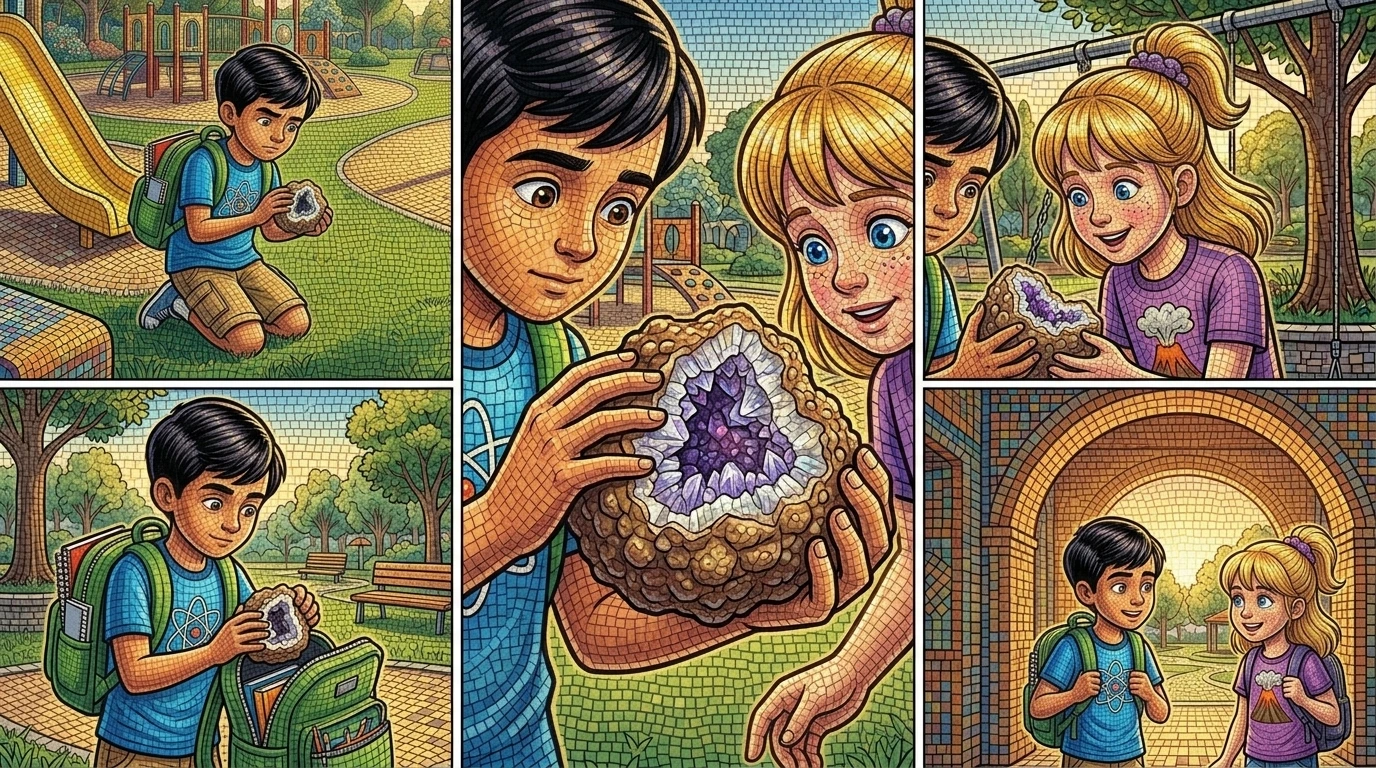Flora's Shadow Garden of Geodes — page 2