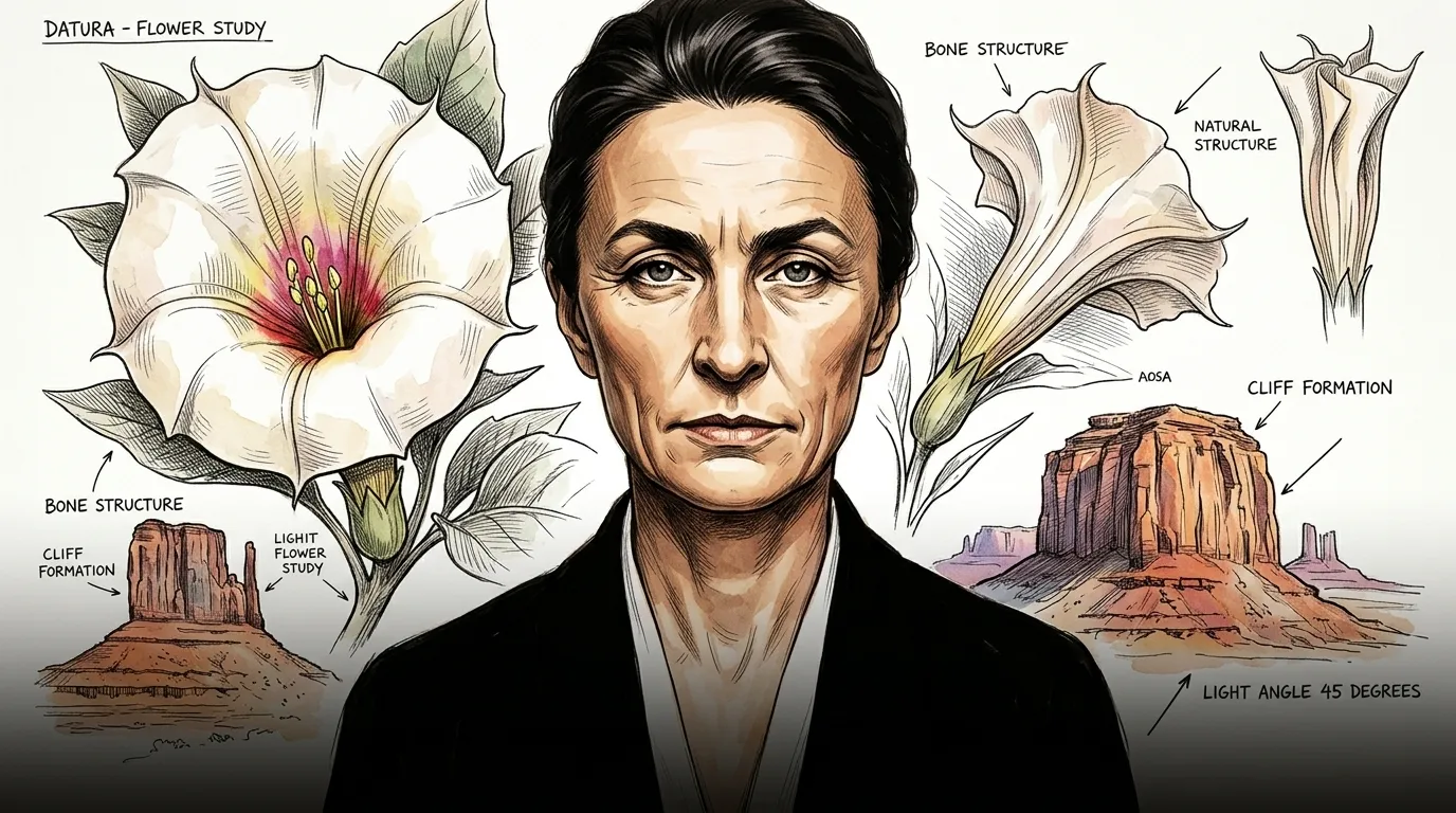 Georgia O Keeffe — cover