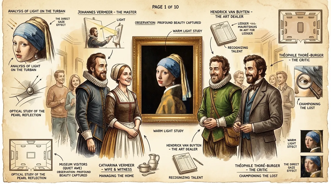 Girl with a Pearl Earring — The Hague, Netherlands — 1665 — page 1