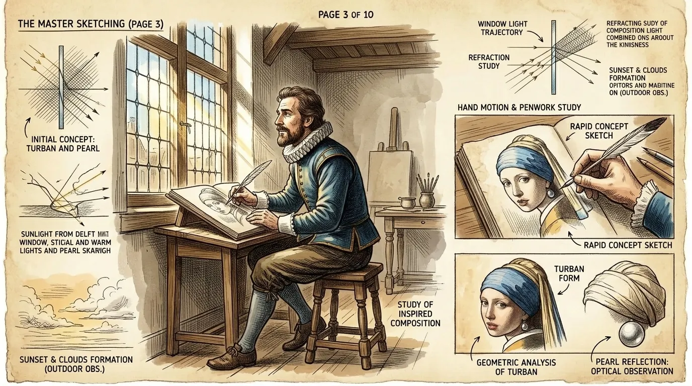 Girl with a Pearl Earring — The Hague, Netherlands — 1665 — page 3