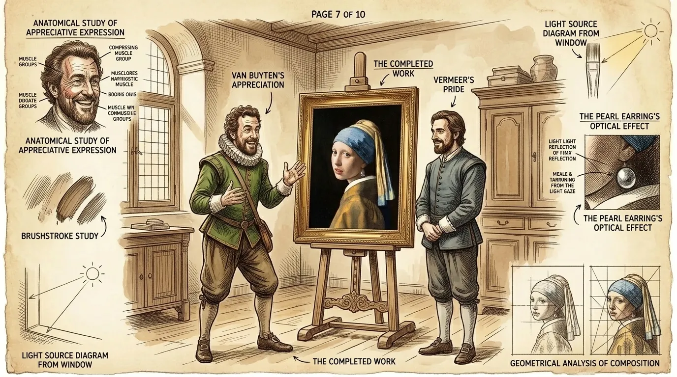 Girl with a Pearl Earring — The Hague, Netherlands — 1665 — page 7