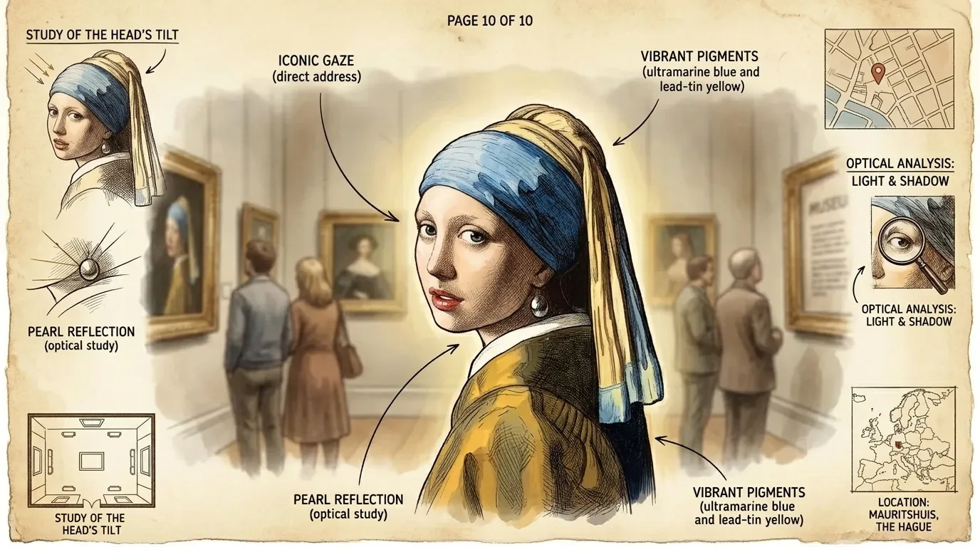Girl with a Pearl Earring — The Hague, Netherlands — 1665 — page 10