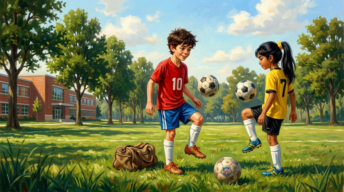 Goal! A Football Story — book cover — Wonder Books