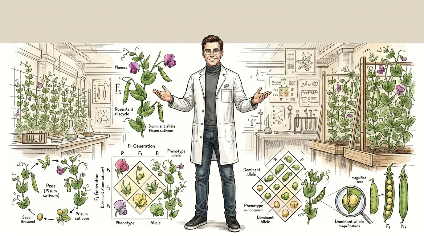 Gregor Mendel — cover
