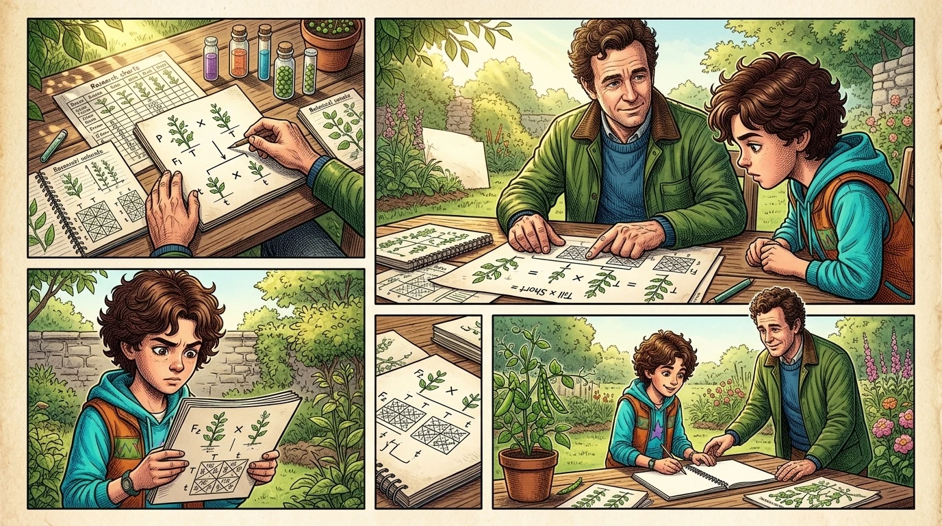 Gregor Mendel and the Pea Plants — page 6
