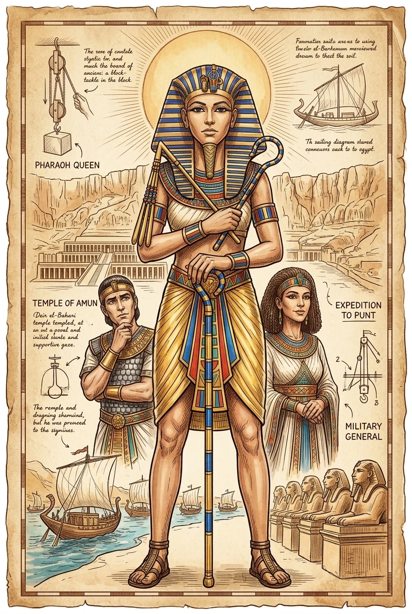 Hatshepsut: The Woman Who Became Pharaoh — cover