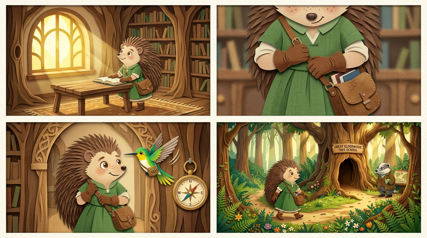 Hazel Hedgehog Helps a Hummingbird — page 3