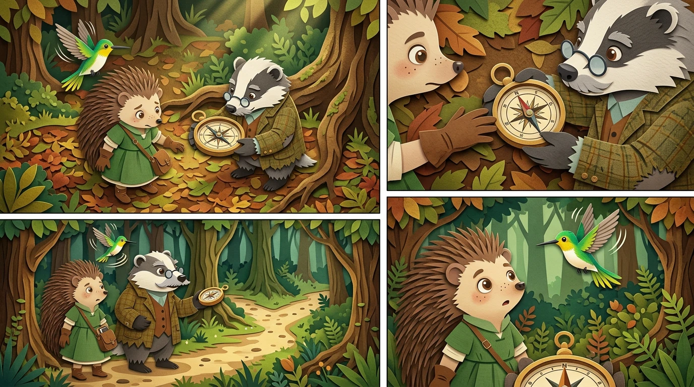 Hazel Hedgehog Helps a Hummingbird — page 6
