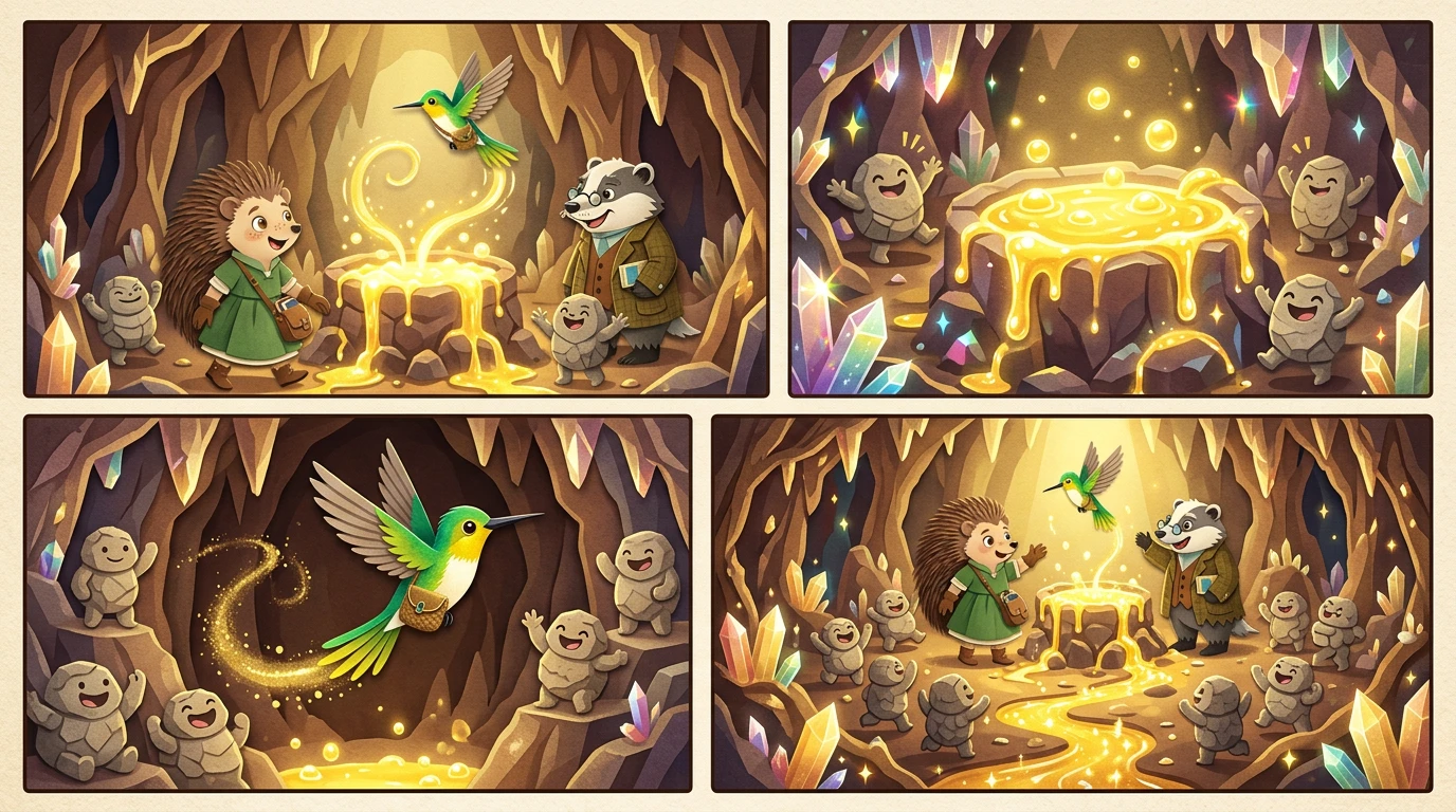 Hazel Hedgehog Helps a Hummingbird — page 9
