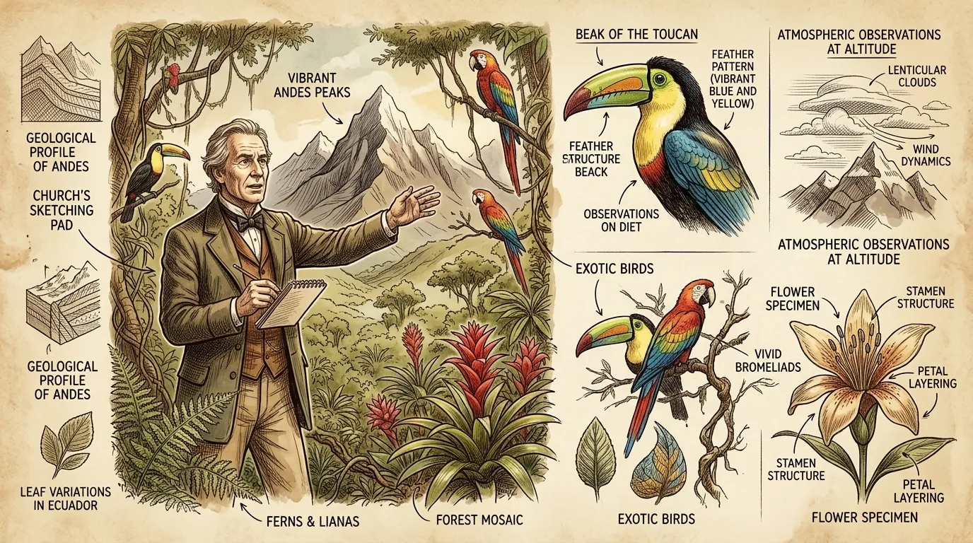 Heart of the Andes by Frederic Edwin Church (USA — 1859) — page 4