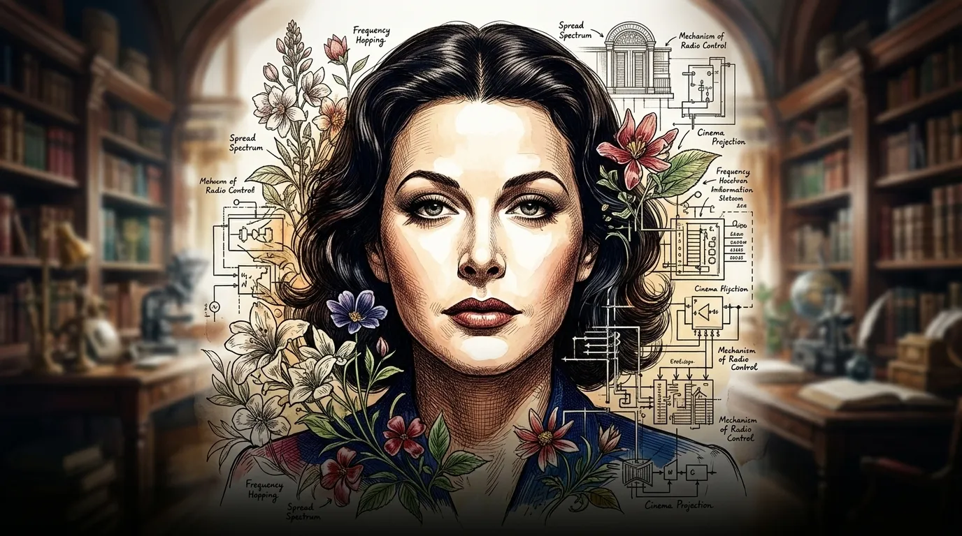 Hedy Lamarr — cover