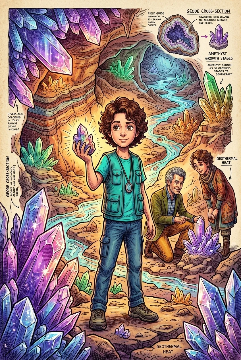 How Crystals Grow Underground — cover