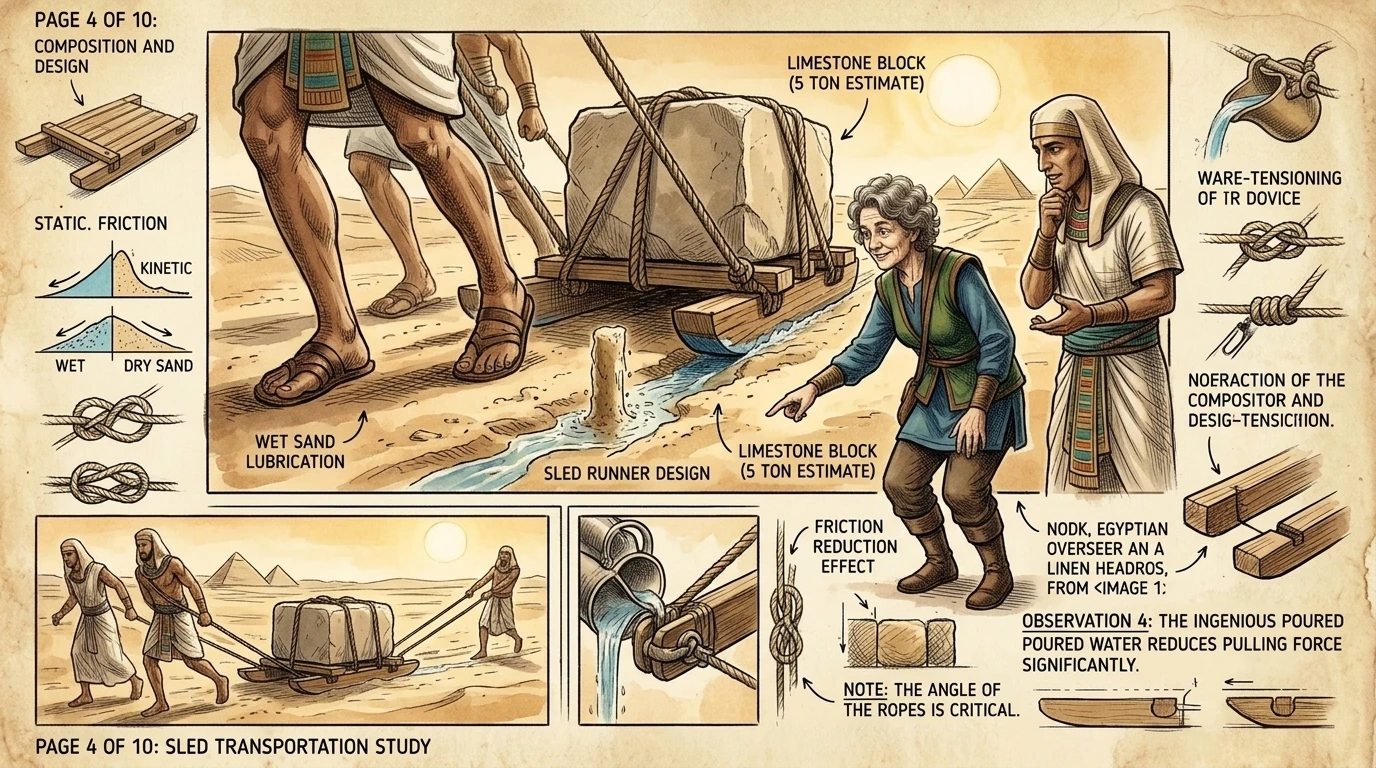How Egyptians Moved 2-Ton Blocks — page 4