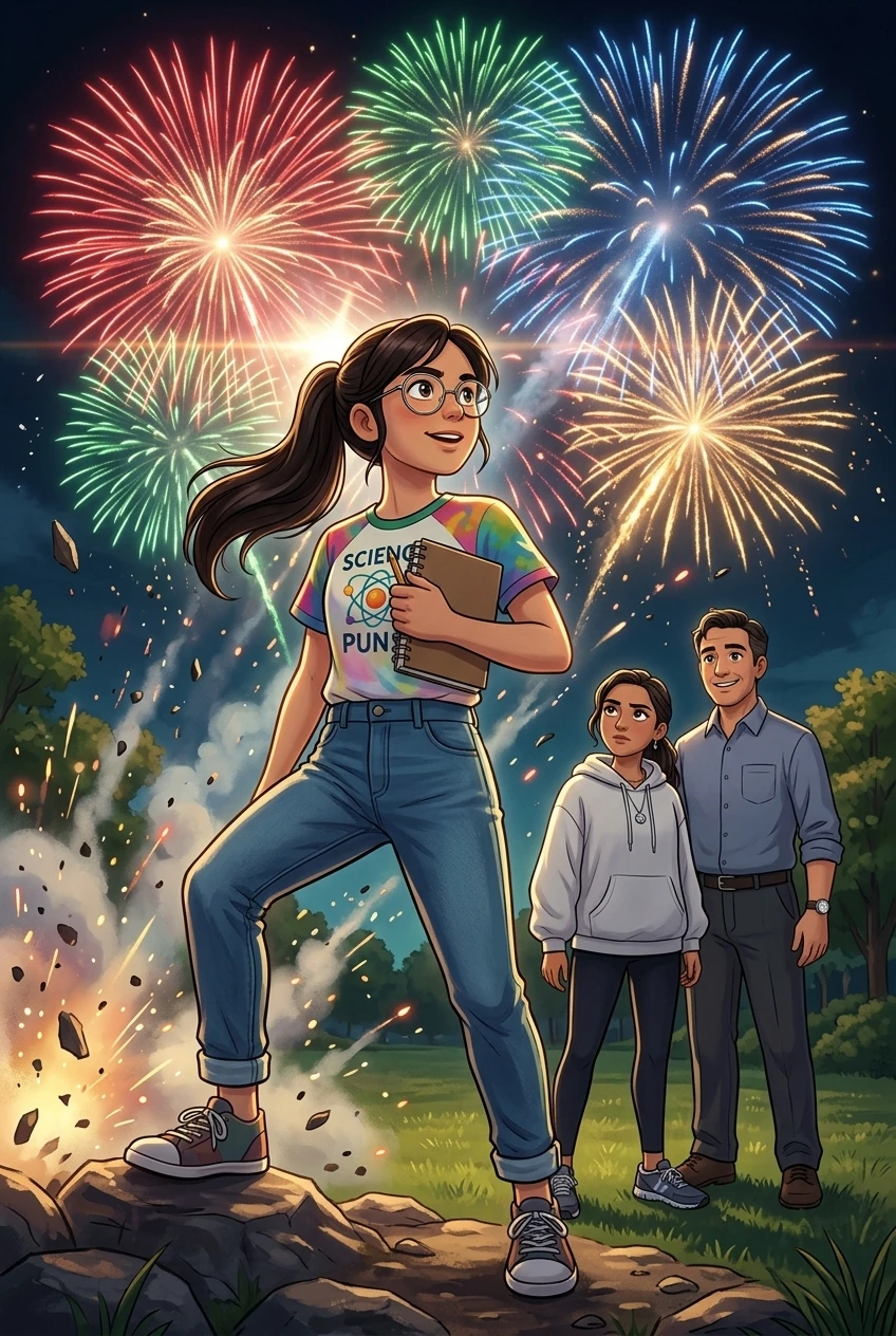 How Fireworks Get Their Colors — book cover