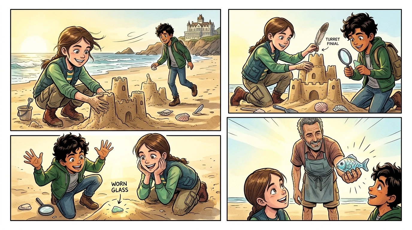How Glass is Made from Sand — page 1