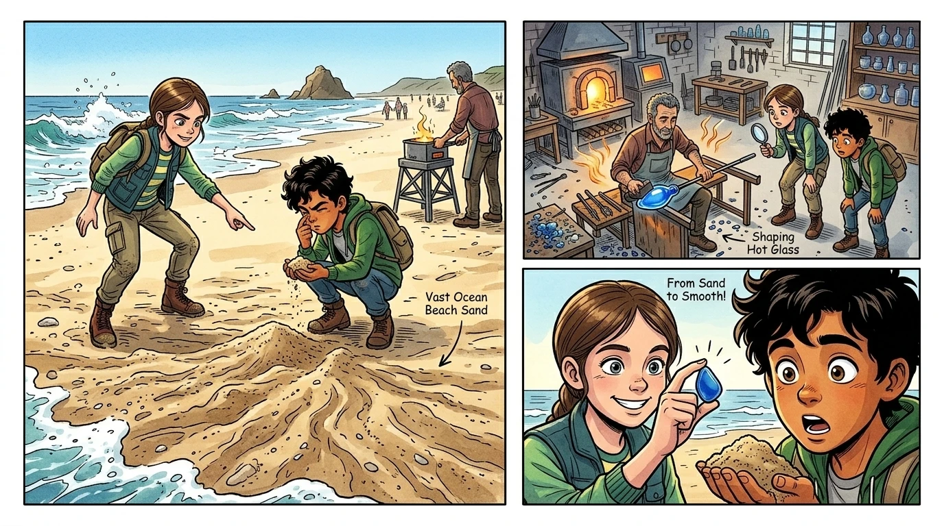 How Glass is Made from Sand — page 8