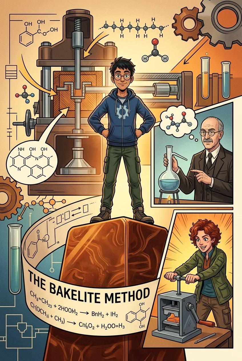 How Plastic Was Engineered by Leo Baekeland — cover
