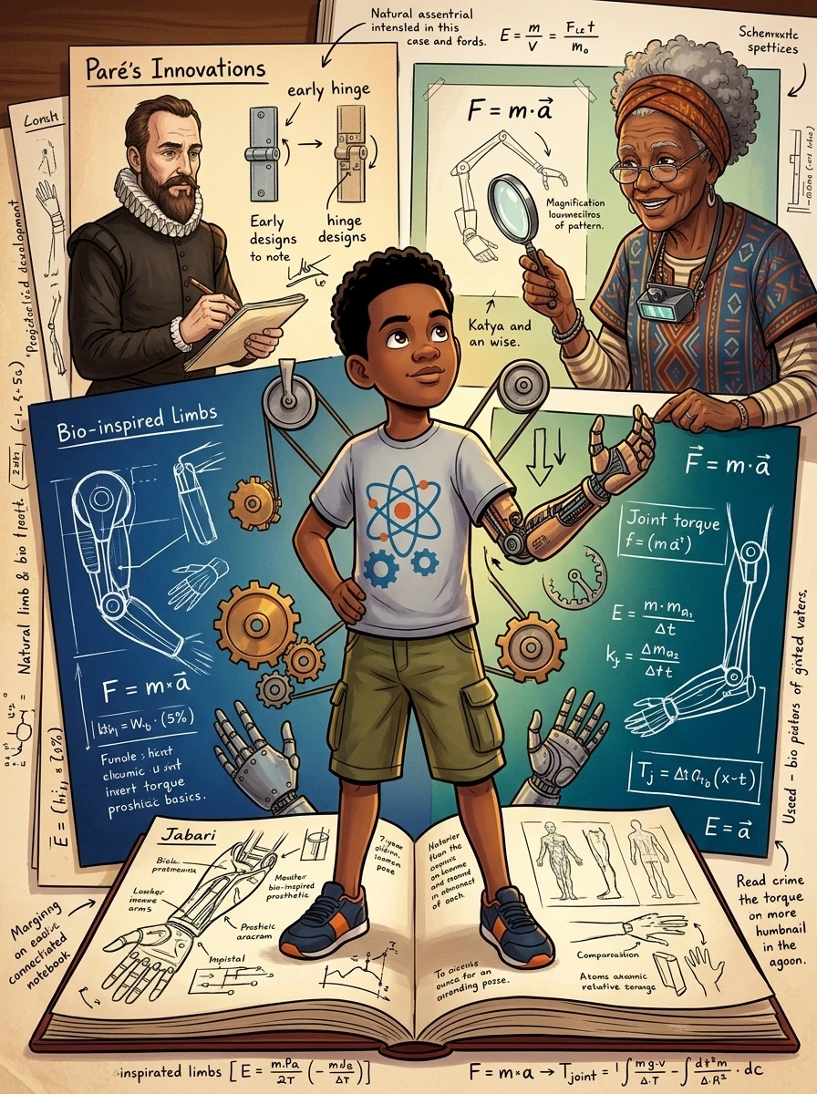 How Prosthetic Limbs Were Designed — book cover — Wonder Inventions