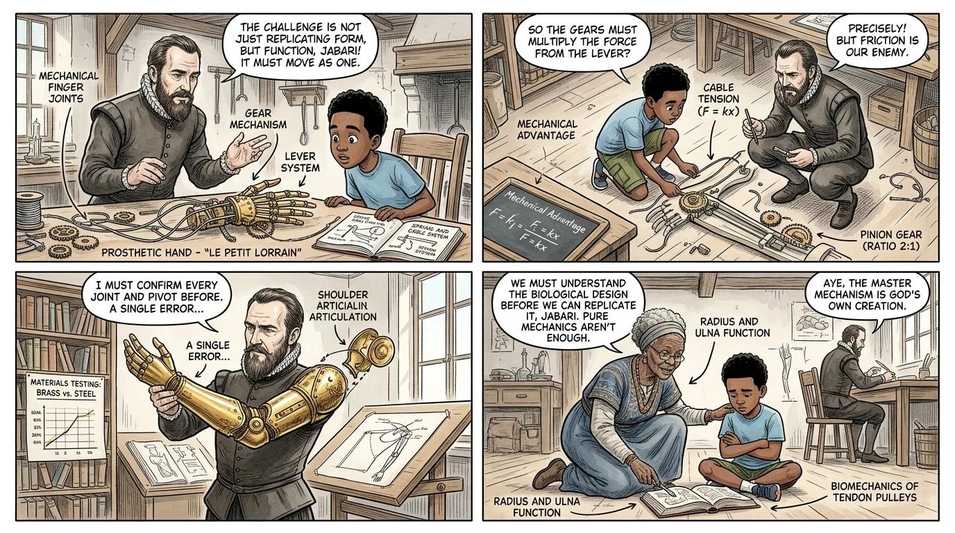 How Prosthetic Limbs Were Designed — page 6 illustration — Wonder Inventions