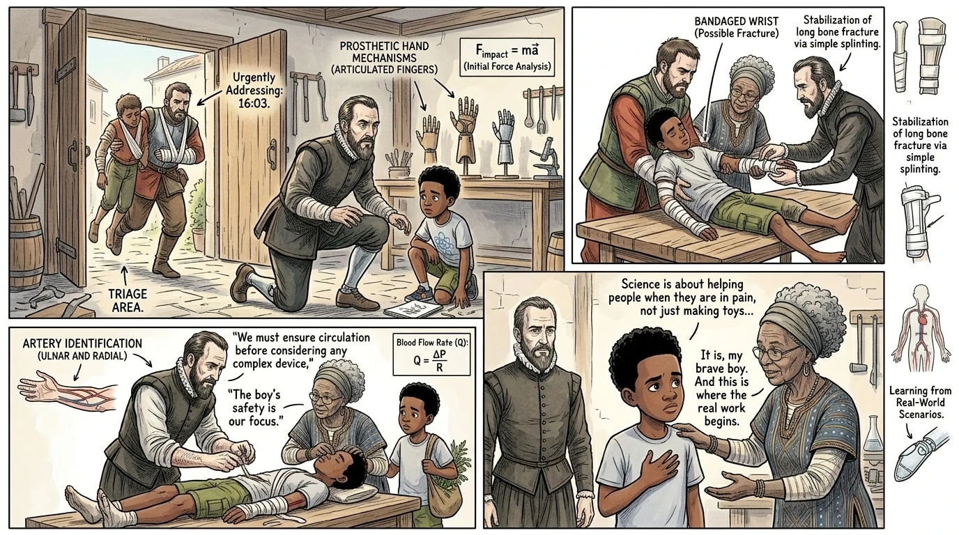 How Prosthetic Limbs Were Designed — page 8 illustration — Wonder Inventions