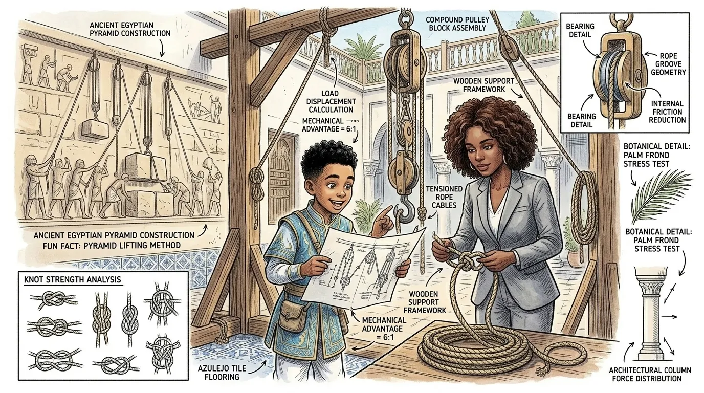 How Pulleys Make Heavy Things Light — page 7