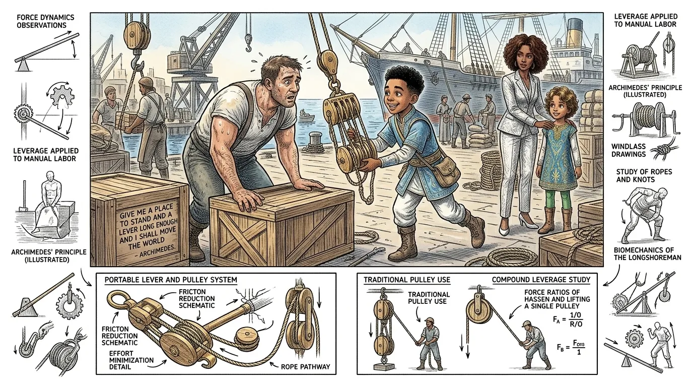 How Pulleys Make Heavy Things Light — page 8