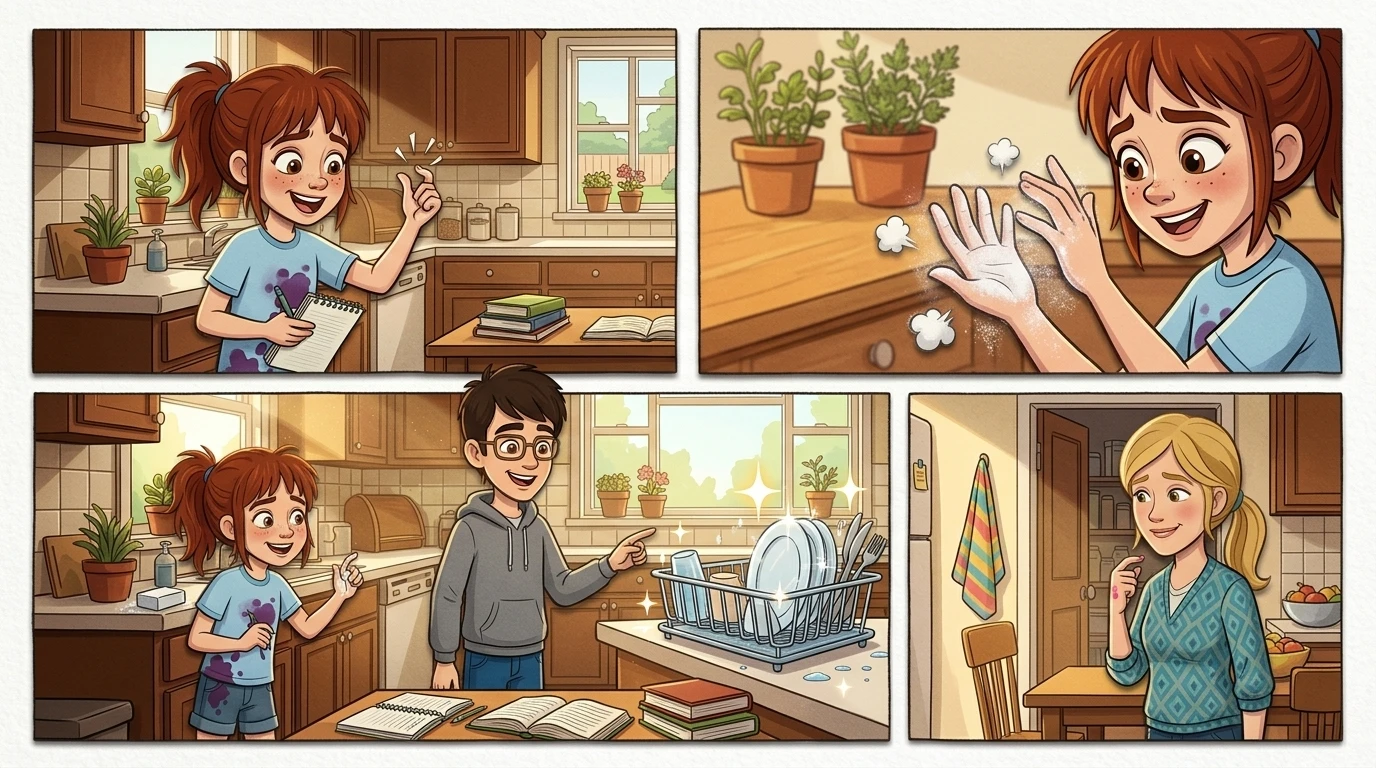 How Soap Cleans — page 9