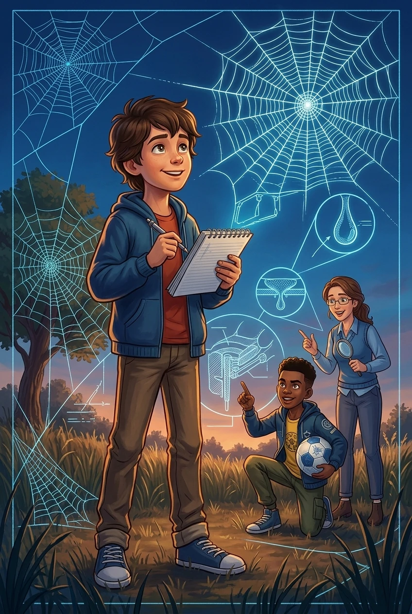 How Spiders Spin Webs — cover