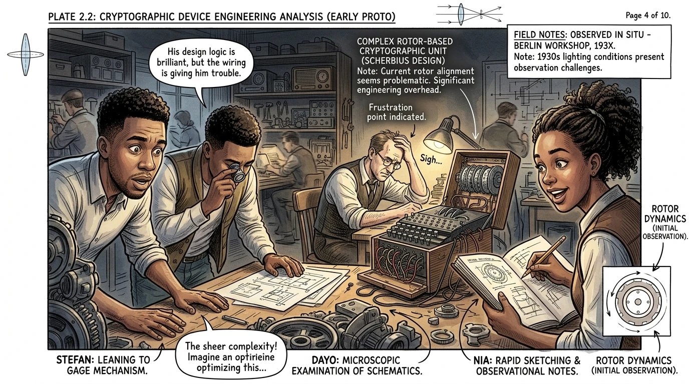 How the Enigma Code Machine Was Built — page 4