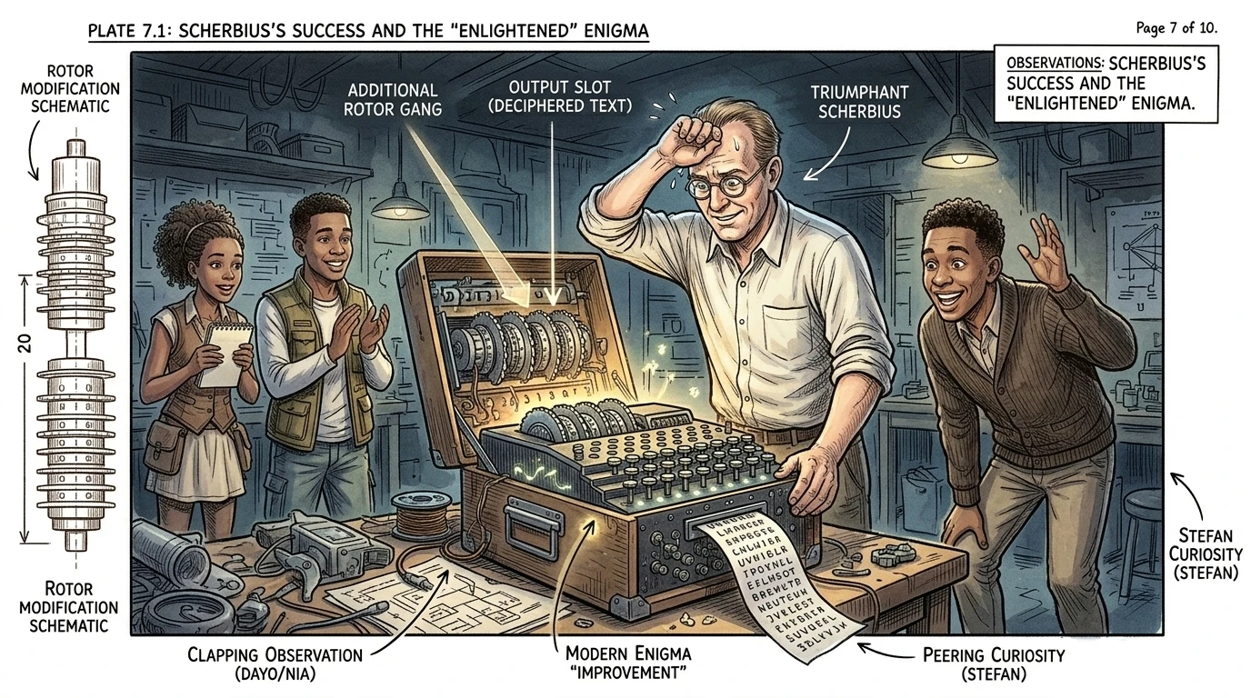 How the Enigma Code Machine Was Built — page 7