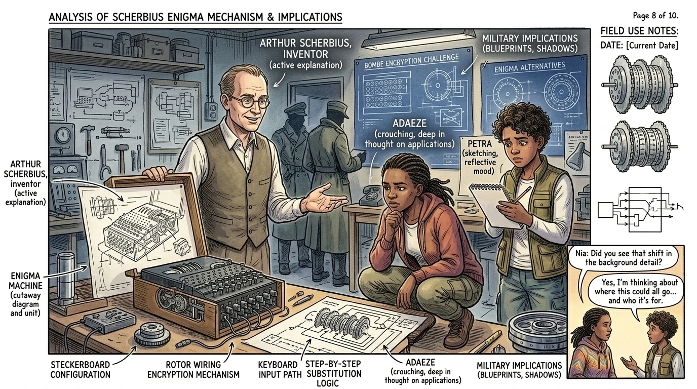 How the Enigma Code Machine Was Built — page 8