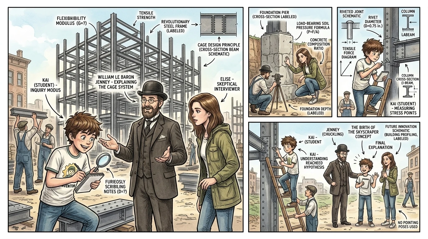 How the First Skyscraper Was Built — page 8