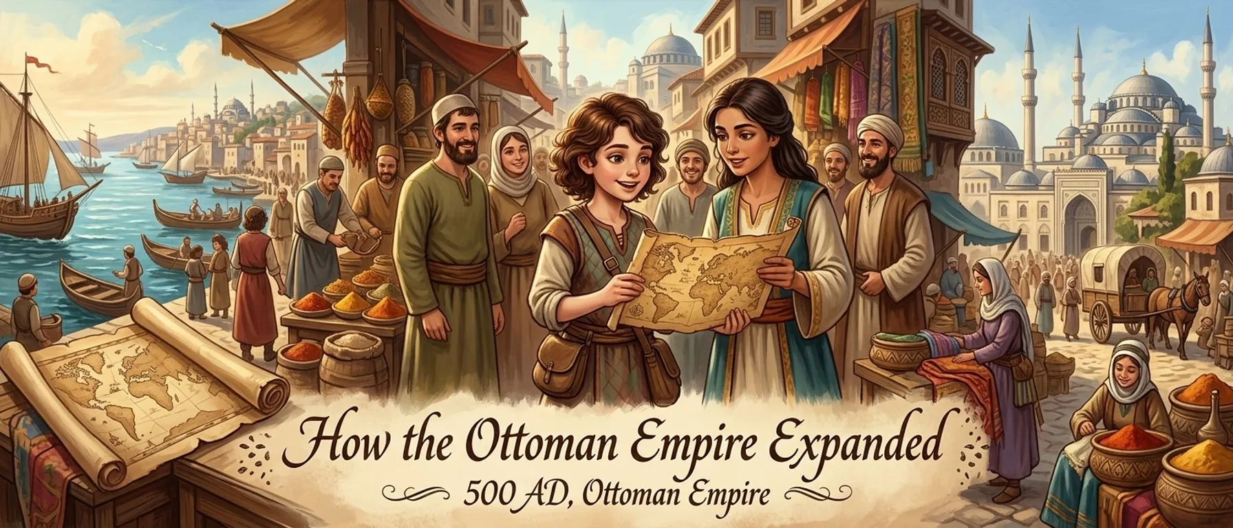 How the Ottoman Empire Expanded (500 AD, Ottoman Empire) — cover