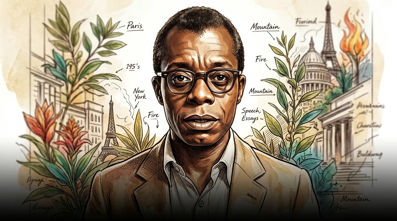 James Baldwin — cover