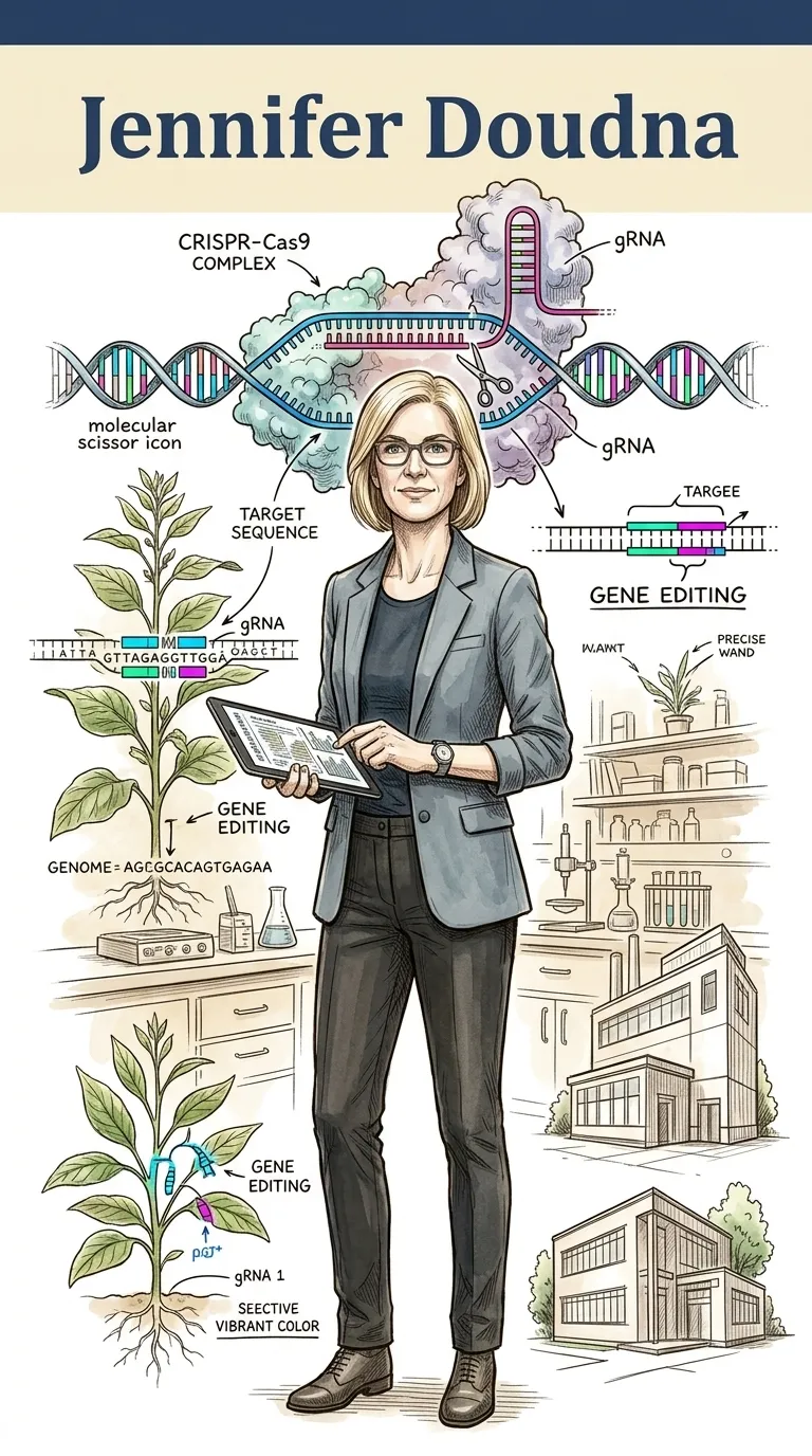 Jennifer Doudna — book cover — Wonder Science