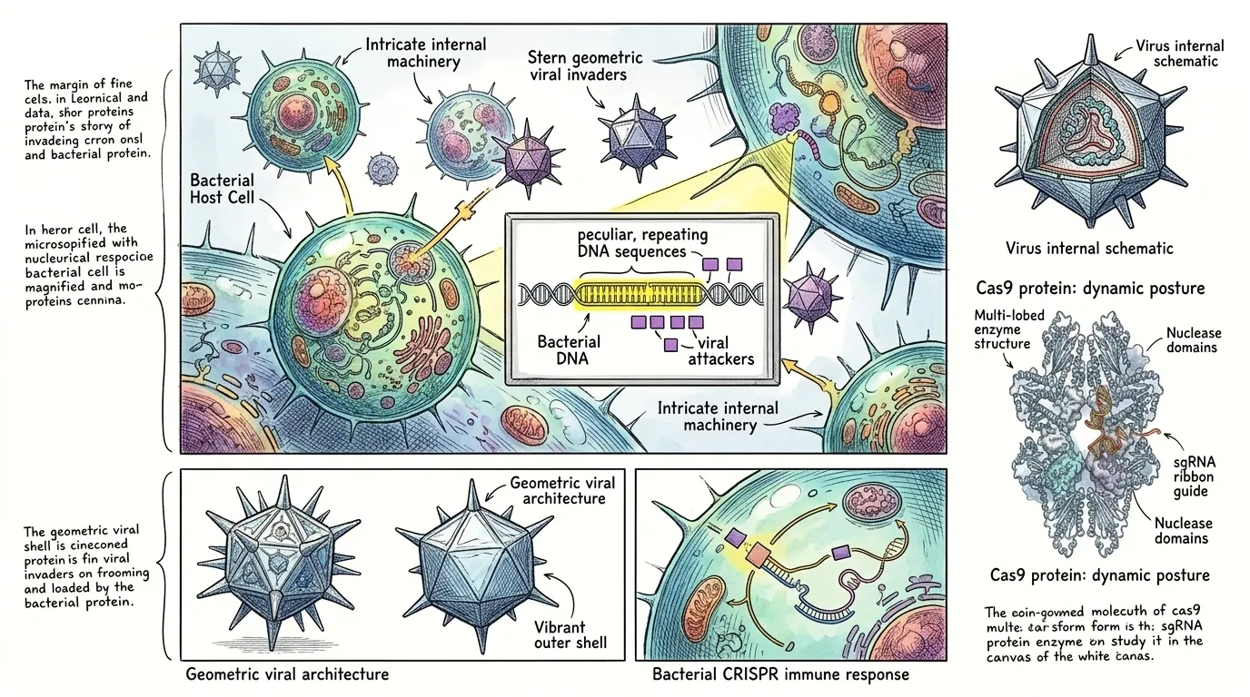 Jennifer Doudna — page 2 illustration — Wonder Science