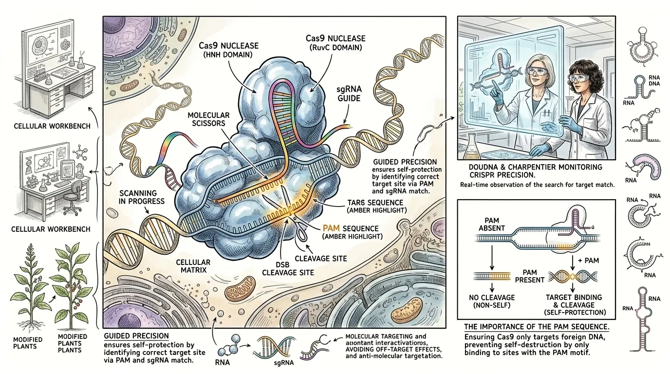 Jennifer Doudna — page 6 illustration — Wonder Science