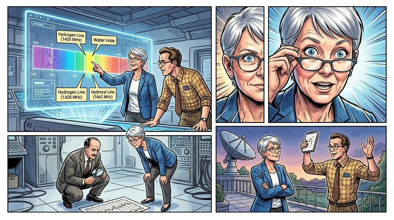 Jill Tarter — page 5 illustration — Wonder Science