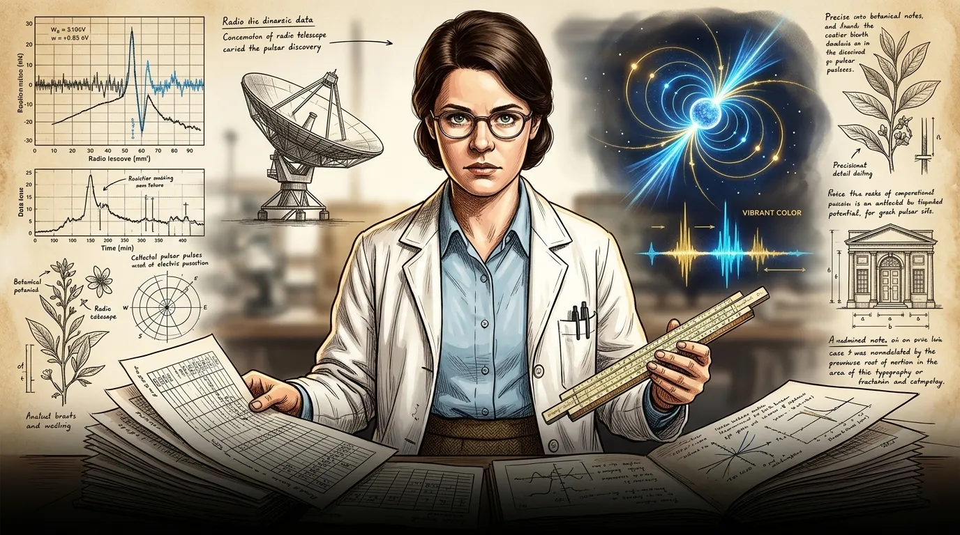 Jocelyn Bell Burnell — book cover — Wonder Science