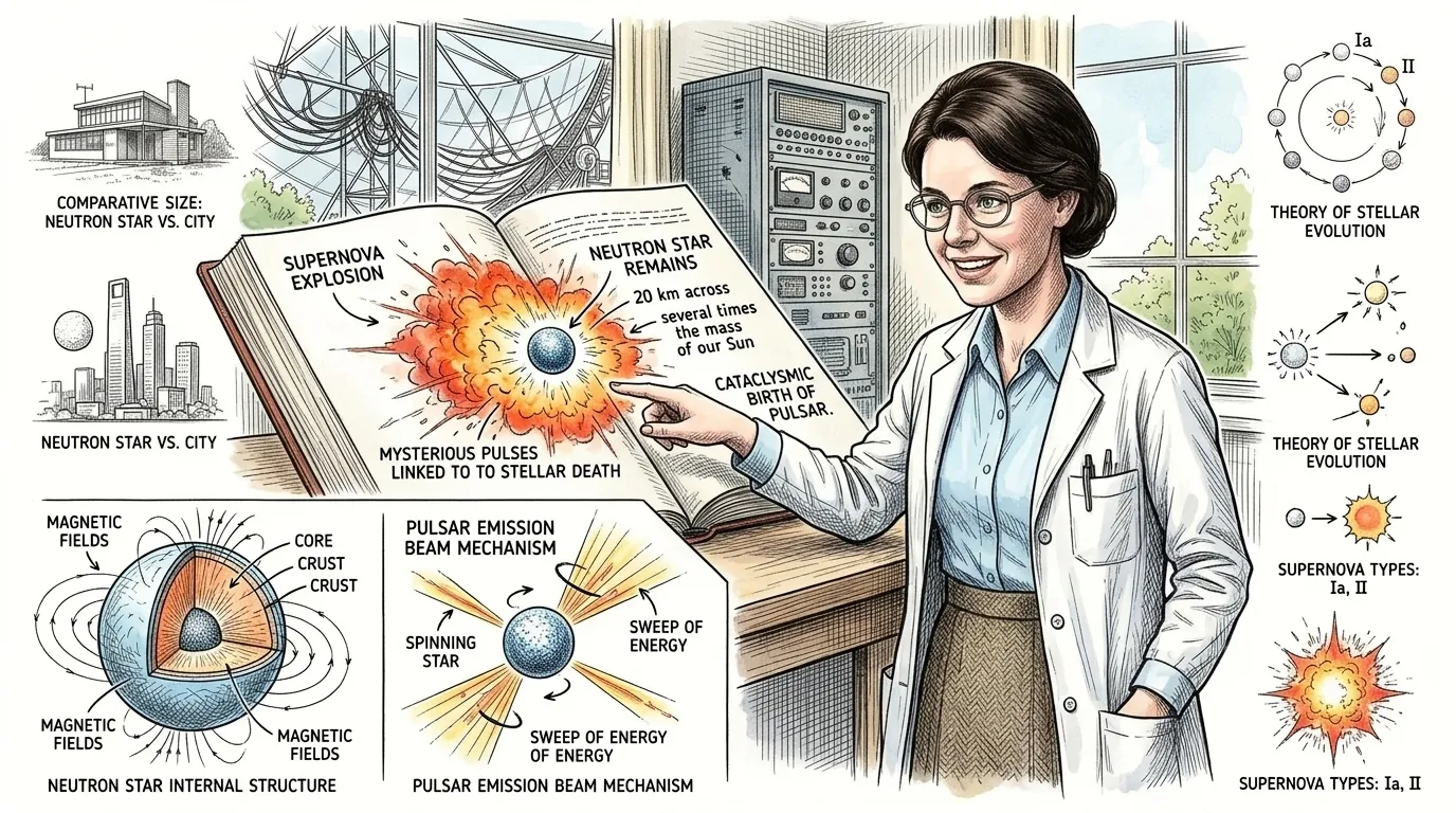 Jocelyn Bell Burnell — page 3 illustration — Wonder Science