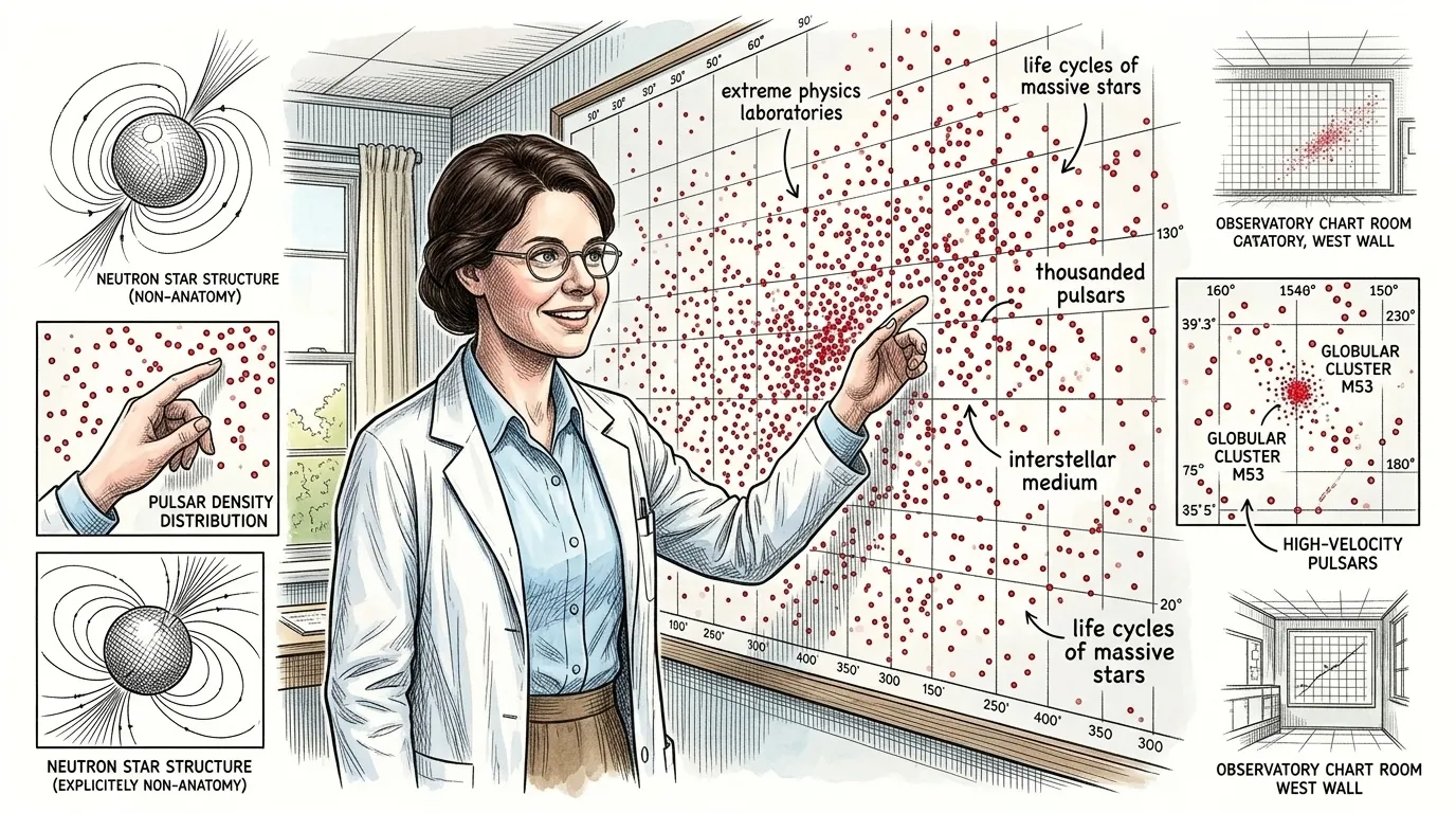 Jocelyn Bell Burnell — page 7 illustration — Wonder Science