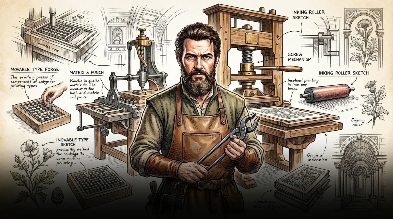 Johannes Gutenberg — cover