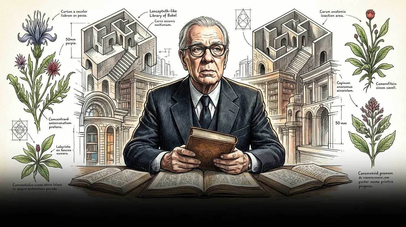 Jorge Luis Borges — cover