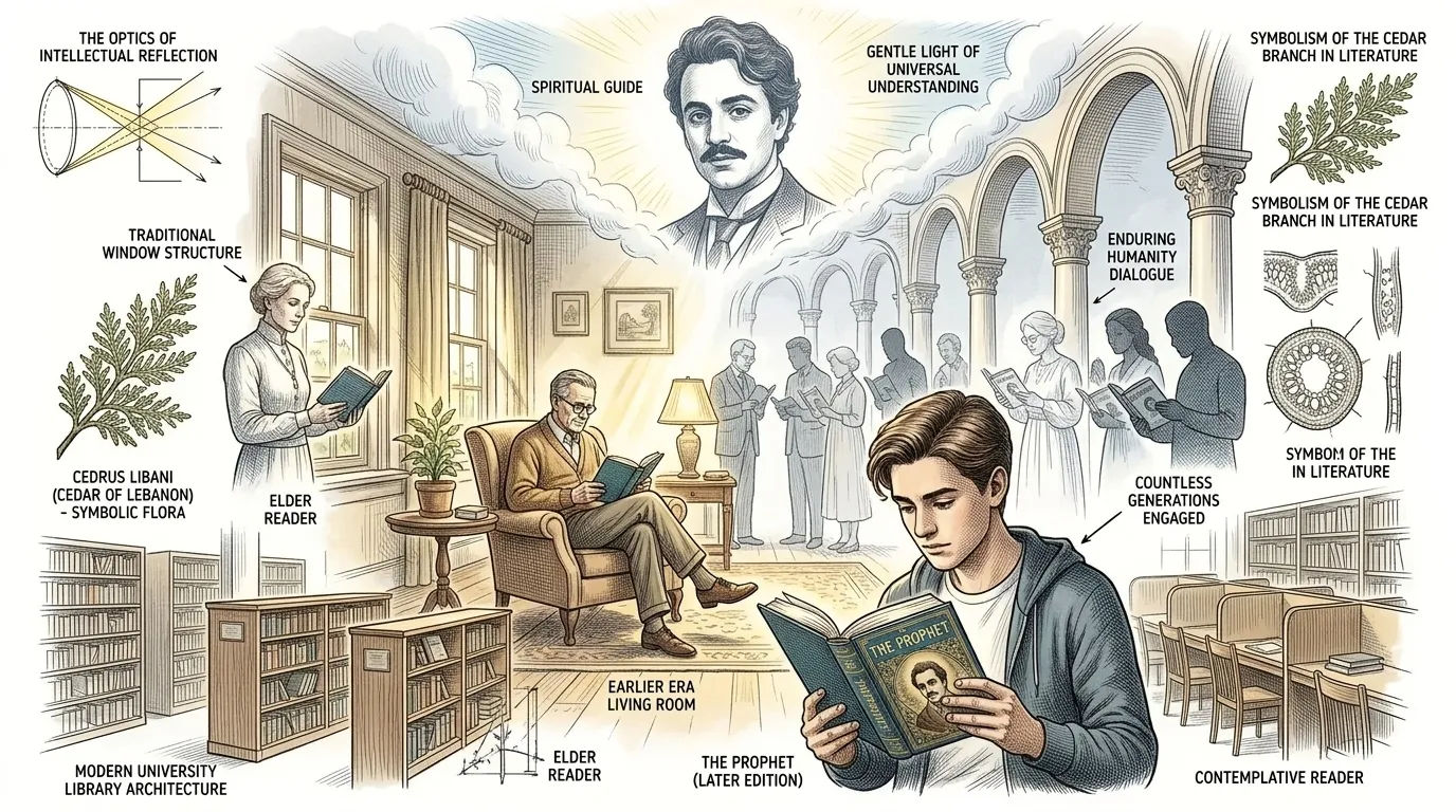 Khalil Gibran passed away in 1931, but his voice, channeled through 'The Prophet' and his other works, continued to resonate for generations. Khalil Gibran passed away in 1931, but his voice, channeled through 'The Prophet' and his other works, continued to resonate for generations.