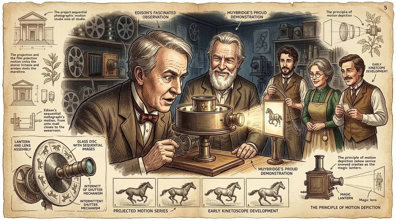 Kinetoscope by Thomas Edison (USA — 1889) — page 5