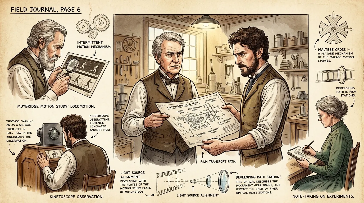 Kinetoscope by Thomas Edison (USA — 1889) — page 6