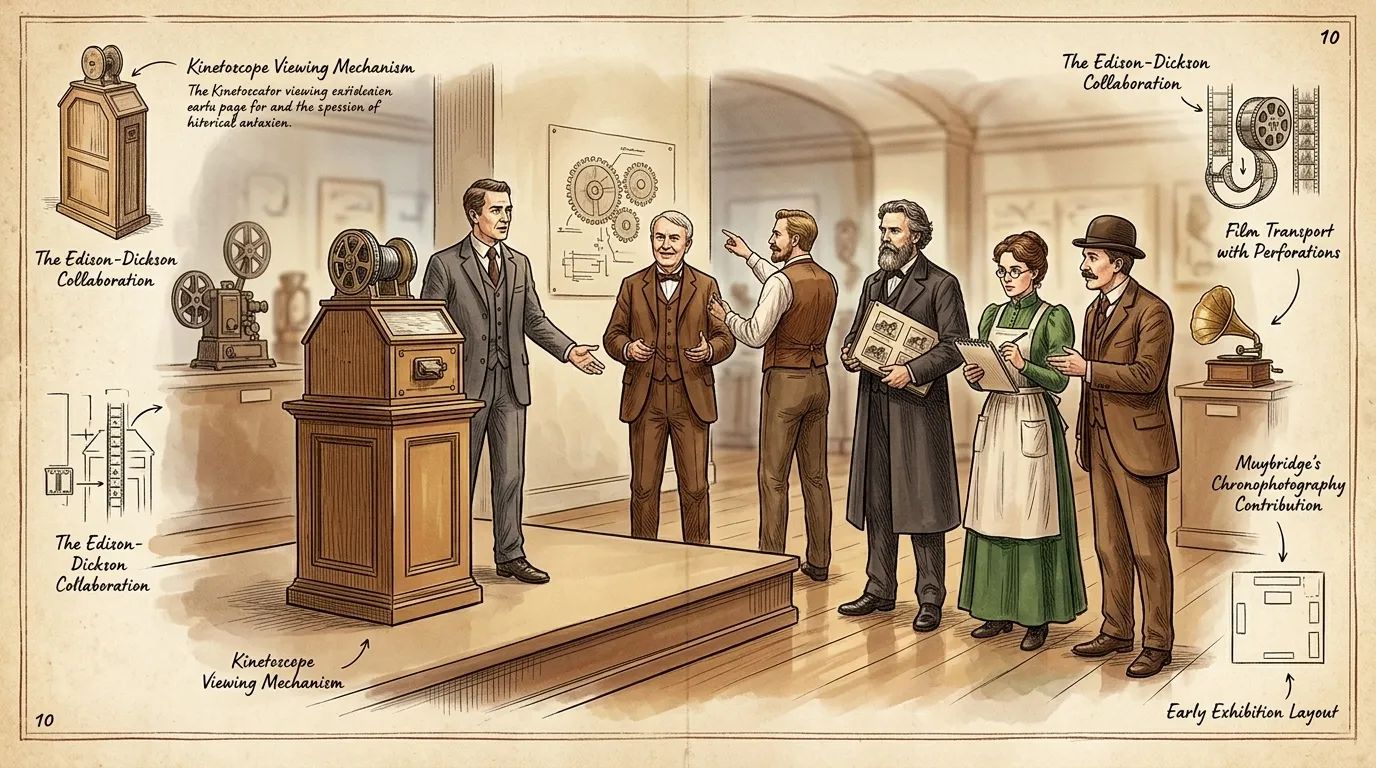 Kinetoscope by Thomas Edison (USA — 1889) — page 10