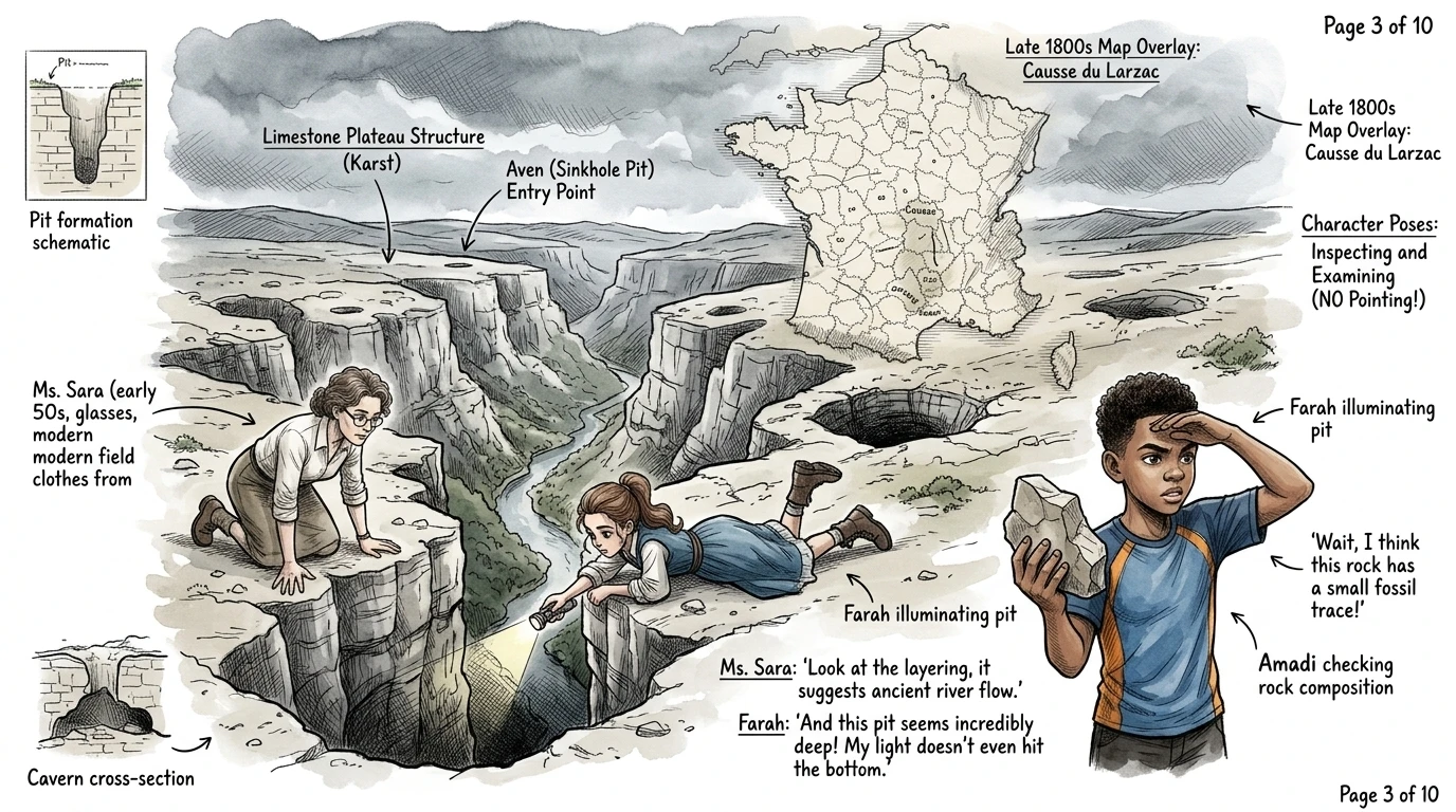 Labyrinth of Limestone, Caves Untold — page 3