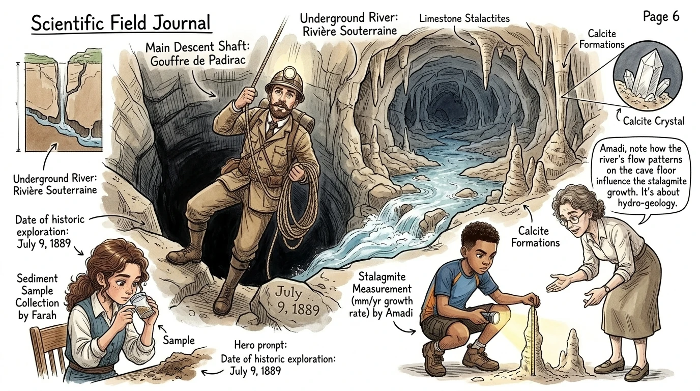 Labyrinth of Limestone, Caves Untold — page 6